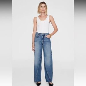 🎄NWT ANINE BING BRIE JEAN Aegean Blue